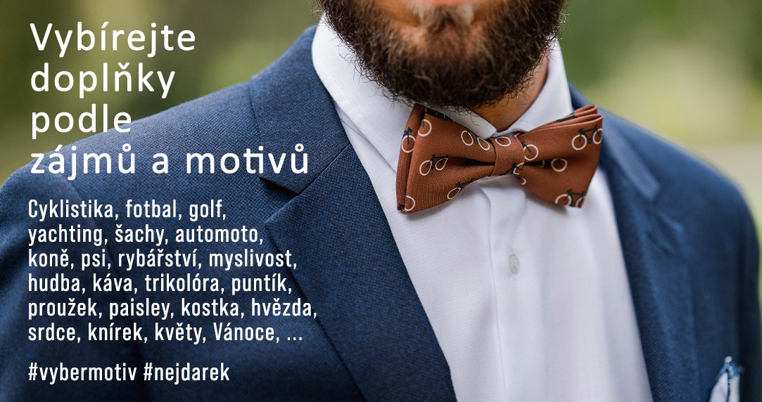 Pánské módní doplňky Avantgard s motivy